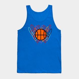 basketball lover street art Tank Top